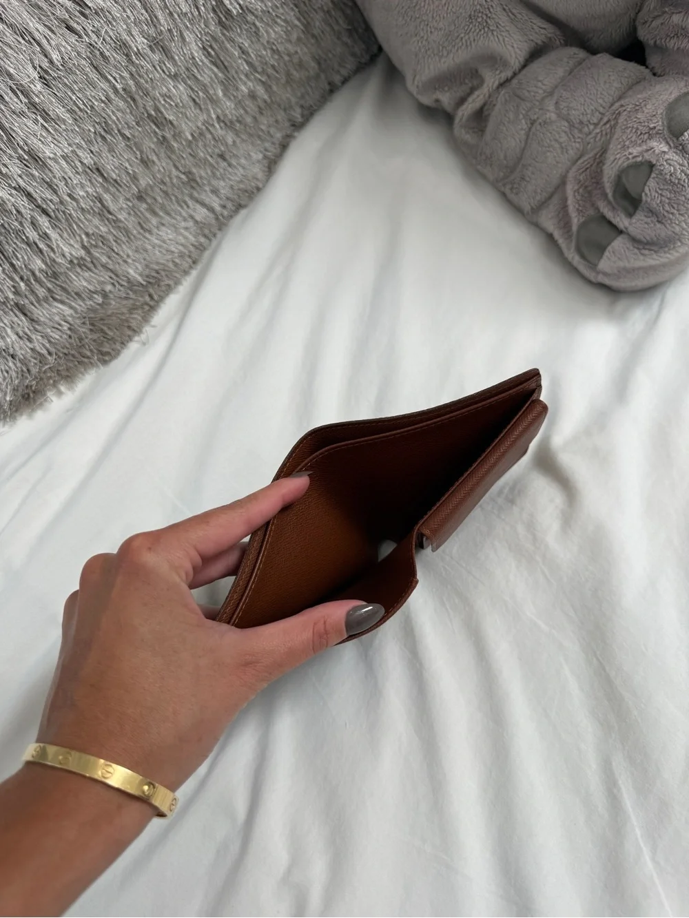 Louis Vuitton Brown Monogram Canvas Bi-Fold Wallet